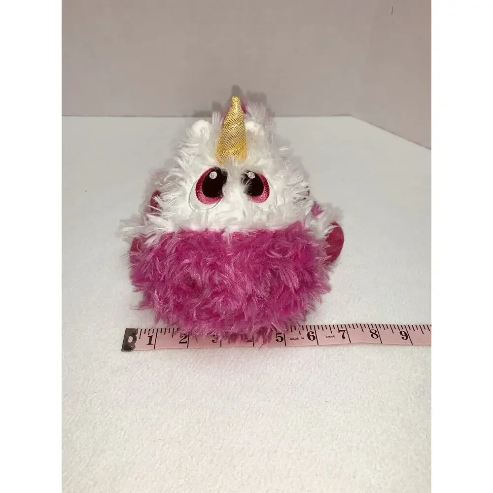 Stuffies Unicorn Plush Secret Pocket Pink Baby Prancine Stuffed Animal Zip Mouth